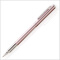 日本进口Platinum白金 1000H彩色金属笔杆商务中性笔 学生考试黑色水笔0.5 粉色