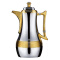 清水（SHIMIZU）欧式保温壶时尚咖啡壶办公家用暖水壶热水瓶进口玻璃内胆  2915 咖啡金