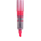 得力(deli)红色直液式标记荧光笔 水性记号笔 12支/盒S618