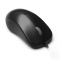 雷柏（Rapoo） 1680 有线鼠标 办公鼠标 USB鼠标 笔记本鼠标 黑色 