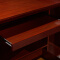 办公家具老板桌总裁桌大班台办公桌油漆实木贴皮经理桌3.2米+8门书柜