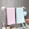 茶花 浴室卫生间置物架吸盘长型毛巾架 2252