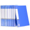 财霸资料册 文件夹多层A4插页档案夹透明活页试卷收纳袋办公用品 30页蓝色 DF-30