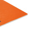 齐心(COMIX)A5 50张PP面胶装本/记事本/软抄本/笔记本子 Compera原味系列 C7001  橙