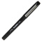 得力（deli）加粗签字笔1.0mm中性笔水笔顺滑不易断墨磨砂笔杆黑色 12支装S34