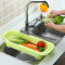 美厨（maxcook）水槽沥水篮 洗菜篮水果篮 可伸缩厨房置物架 MCPJ507