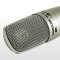 得胜（Takstar）SM-1B-M（话筒+防震架） 电容式录音麦克风 播音舞台大合唱 银色