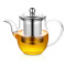 金灶（KAMJOVE） A系列茶艺壶 泡茶壶 耐热玻璃花茶壶飘逸杯煮茶壶 A-06/500ml