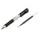 按动中性笔1+1中性笔 广博0.5mm中性笔加笔芯水笔 中性笔+笔芯
