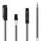 得力（deli）中性笔水笔0.5mm黑色笔芯碳素水性笔办公用品学生盒装 12支笔+12支笔芯