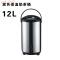 304不锈钢奶茶桶保温桶商用果汁桶豆浆桶8L10L12L冷热双层茶水桶 黑色 12L