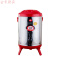 304不锈钢奶茶桶保温桶商用果汁桶豆浆桶8L10L12L冷热双层茶水桶 黑色 12L