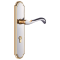 卡贝门锁 室内门锁卧室房门锁卫生间木门把手锁具 简约款72锁体-钢拉丝色 通用型