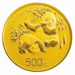 上海集藏 中国金币2012年中国熊猫金币发行30周年1盎司金币纪念币