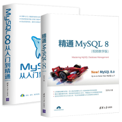 MySQL 8从入门到精通+精通MySQL 8：视频教学版 mysql从入门到精通 高性能MySQL