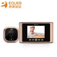 移康智能（eques） 电子猫眼 可视门铃监控 猫眼监控摄像头 家用  智能可视猫眼 夜视电子猫眼门铃