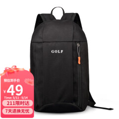 高尔夫（GOLF）双肩包男女轻便休闲运动户外背包迷你旅行登山包学生儿童小书包
