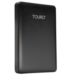 HGST 西部数据集团出品 Touro Mobile 2.5英寸 1TB 便携式移动硬盘 5400转 USB3.0【经典黑】