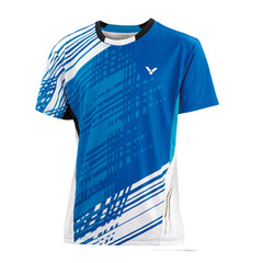 威克多Victor羽毛球服汤尤杯大赛服 4500蓝男