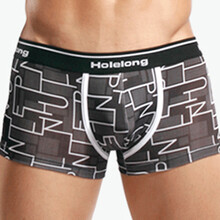 活力龙<em>男士内裤男平角裤</em> 超薄冰丝半透明性感