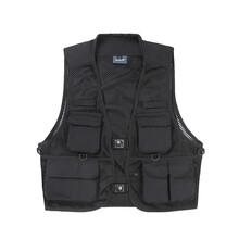 自由兵户外 <em>钓鱼马甲</em> <em>网眼</em>快干防水透气钓鱼背