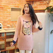 新款<em>孕妇</em>装秋装高领长款<em>孕妇毛衣</em>韩版<em>加厚</em>秋季