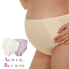 乔妮雅 49元3条中<em>腰纯棉</em>孕妇<em>短裤</em>02034 颜色随