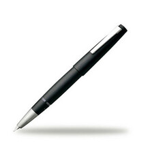 Lamy凌美 2000磨砂黑14k钢笔F尖怎么样,评论