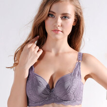 梦秀侨<em>姿</em> 性感大码<em>文胸</em>内衣 深V性感薄款舒适