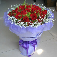 鲜花快递成都南京沈阳西安南宁北京19朵红玫