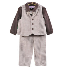 宝宝金盾秋冬款麻棉粗纺婴儿<em>衣服马甲</em>长袖内衣