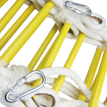 软梯绳梯逃生梯折叠梯救生救援消防绳梯高空梯