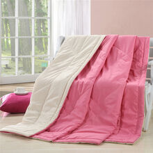 货到付款 万优 素色双拼磨毛夏被夏天被子被芯