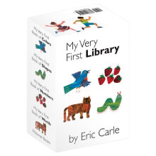 卡尔爷爷 我的第一个图书馆 Eric Carle My Very First Library 进口原版 4册套装 早期启蒙教育  