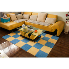 绿叶家居 SGS环保认证 无毒无味温馨绒面EVA