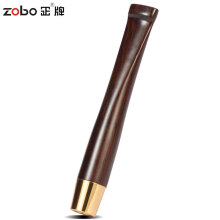 ZOBO正牌ZOBO黑檀木拉杆型过滤烟嘴礼盒装ZB-232 生日礼物