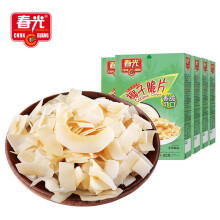 春光（chun guang） 食品 椰子片 海南特產 椰子脆片60g*5 椰子肉果干辦公室休閑零食