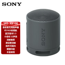 索尼（SONY）蓝牙音箱SRS-XB13无线迷你防水便携小音响重低音 XB12升级版 黑色