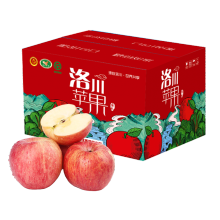 农鲜淘（nongxiantao）正宗陕西洛川红富士苹果 礼盒装 新鲜水果 18枚 单果200-230g
