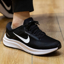 耐克（Nike）跑步鞋男鞋2023春季新款ZOOM气垫透气减震轻便学生低帮休闲鞋 DA8535-001/AIR ZOOM 44.5