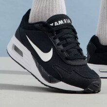 耐克（NIKE）男鞋气垫鞋2024夏季新款AIR MAX运动鞋低帮网面透气跑步鞋休闲鞋 DX3666-002黑色白 40.5