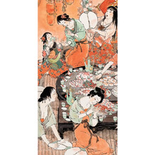 彩色放大本戴敦邦中国人物画·红楼群芳