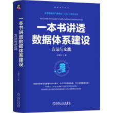 一本书讲透数据体系建设：方法与实践