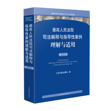 最高人民法院司法解释与指导性案例理解与适用（第十三卷）