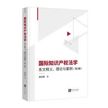 国际知识产权法学：条文释义、理论与案例（第2版）