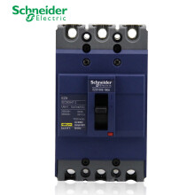 施耐德 塑壳配电保护断路器 固定式；EZD100E 100A 3p