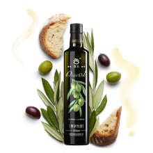 滁谷橄榄油 食用油 西班牙原油进口  压榨纯正橄榄油500ML玻璃瓶