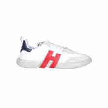 霍根（HOGAN）3R系列男鞋2023春夏新款休闲百搭跑步运动鞋红标小白鞋情侣款 白色 7