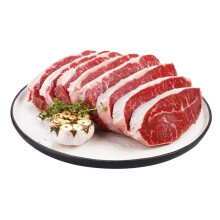 肉管家肉管家阿根廷进口谷饲原切板腱牛排1200g雪花牛扒生鲜牛肉新鲜