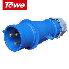 同为（TOWE）32A工业连接器工业插头/机房PDU航空插头3芯公头 IPS-P332